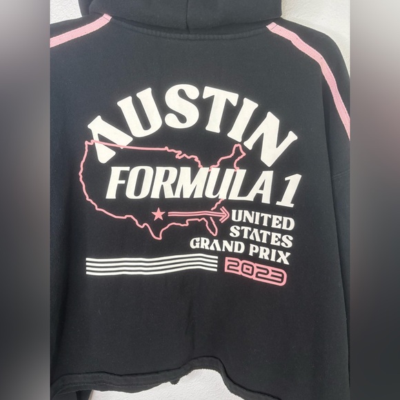 Pacsun Formula 1 Austin US Grand Prix 2023 Full Zip Hoodie size Medium